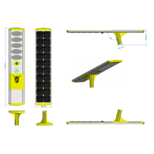 high brightness Integrated solar street light